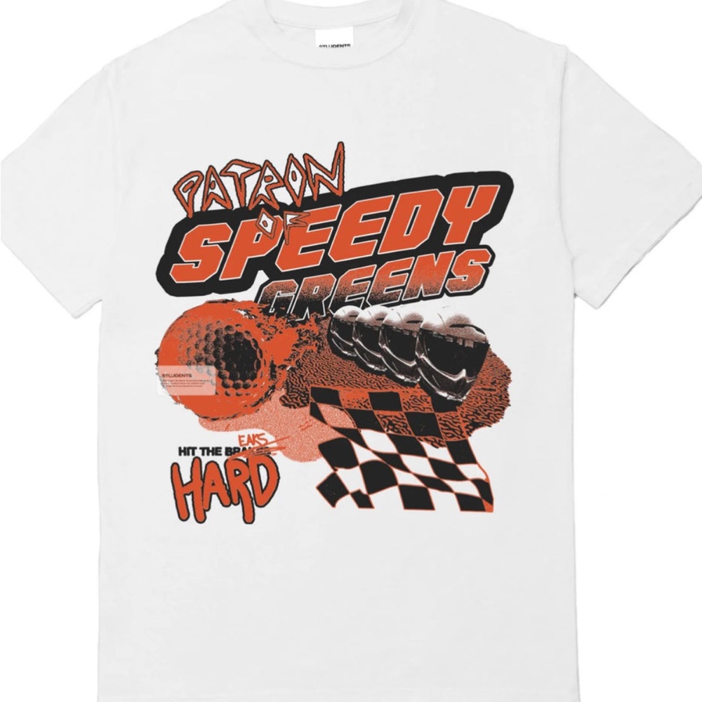 Students Golf Patron of Speedy Greens T-shirt
